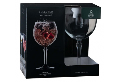 Ravenhead Selected Gin Balloons (65cl) 'Eternal Collection' x 2